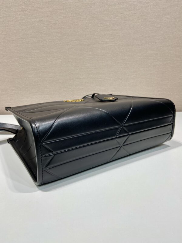 Prada Small leather Prada Symbole bag with topstitching