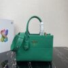 Prada Small Tote BagSmall leather Prada Symbole bag with topstitching