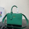 Prada Small Tote BagSmall leather Prada Symbole bag with topstitching