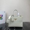 Prada Small leather Prada Symbole bag with topstitching