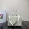 Prada Small leather Prada Symbole bag with topstitching