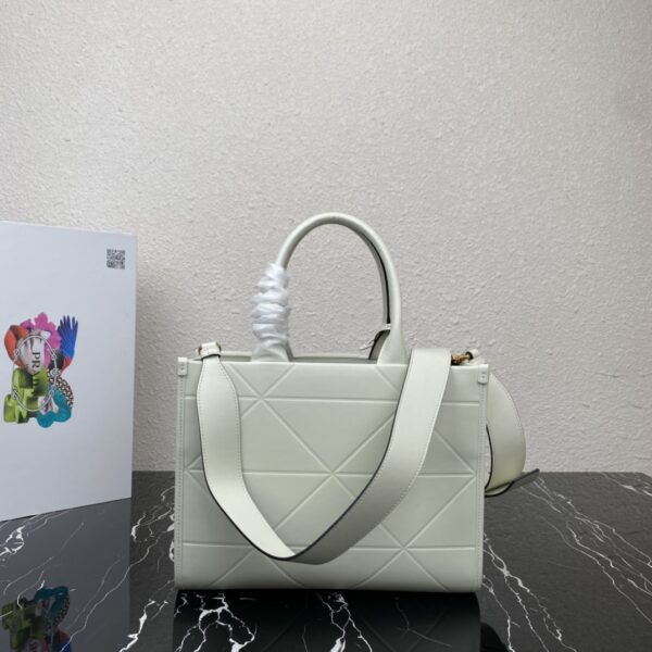 Prada Small leather Prada Symbole bag with topstitching