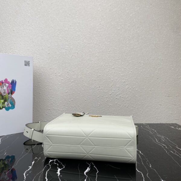 Prada Small leather Prada Symbole bag with topstitching