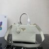 Prada Small leather Prada Symbole bag with topstitching