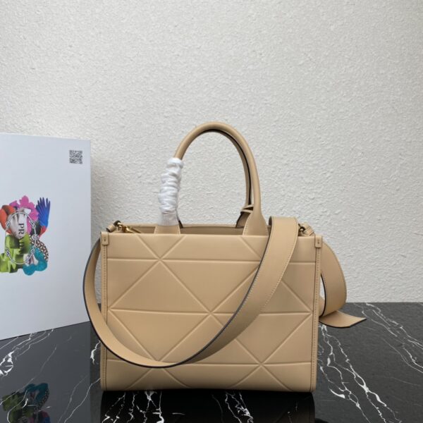 Prada Small leather Prada Symbole bag with topstitching