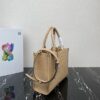 Prada Small leather Prada Symbole bag with topstitching