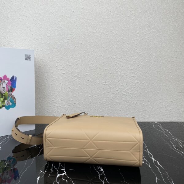 Prada Small leather Prada Symbole bag with topstitching