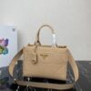 Prada Small leather Prada Symbole bag with topstitching