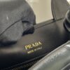 Prada Large leather Prada Symbole bag with topstitching