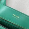 Prada Large leather Prada Symbole bag with topstitching