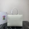 Prada Large leather Prada Symbole bag with topstitching
