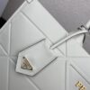 Prada Large leather Prada Symbole bag with topstitching