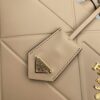Prada Large leather Prada Symbole bag with topstitching