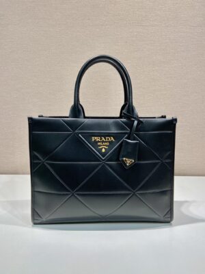 Prada Medium leather Prada Symbole bag with topstitching
