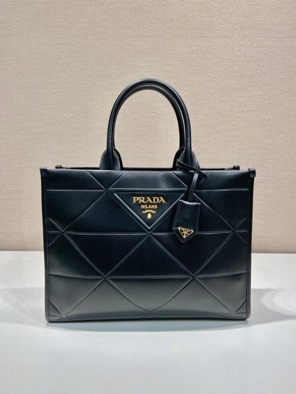 Prada Medium leather Prada Symbole bag with topstitching