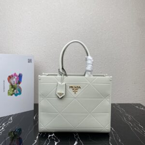Prada Medium leather Prada Symbole bag with topstitching