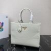 Prada Medium leather Prada Symbole bag with topstitching