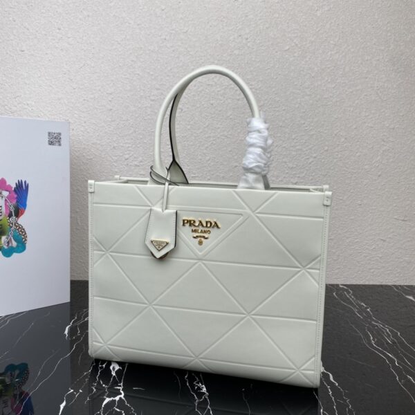 Prada Medium leather Prada Symbole bag with topstitching