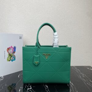 Prada Medium leather Prada Symbole bag with topstitching