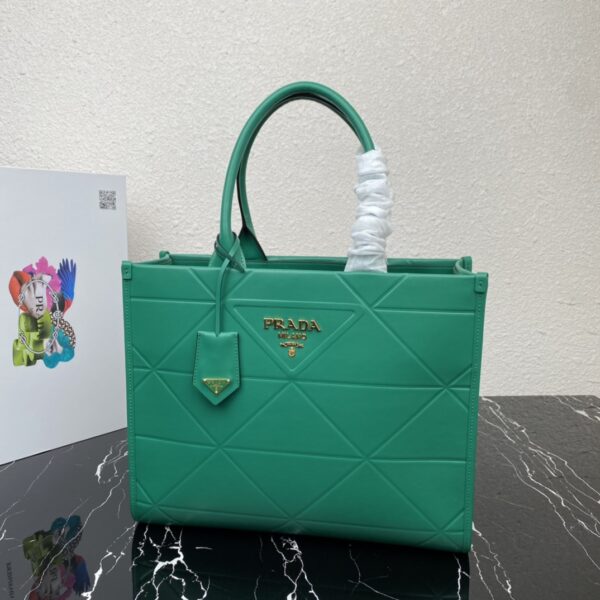 Prada Medium leather Prada Symbole bag with topstitching
