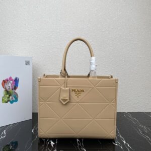 Prada Medium leather Prada Symbole bag with topstitching