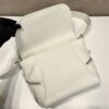 Leather bag with shoulder strap