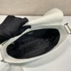 Leather bag with shoulder strap