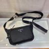 Prada Re-Nylon and Saffiano leather shoulder bag