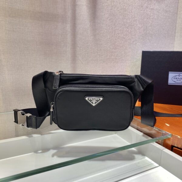 Prada Re-Nylon and Saffiano leather shoulder bag