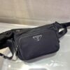Prada Re-Nylon and Saffiano leather shoulder bag