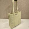 Prada Small antique nappa leather tote