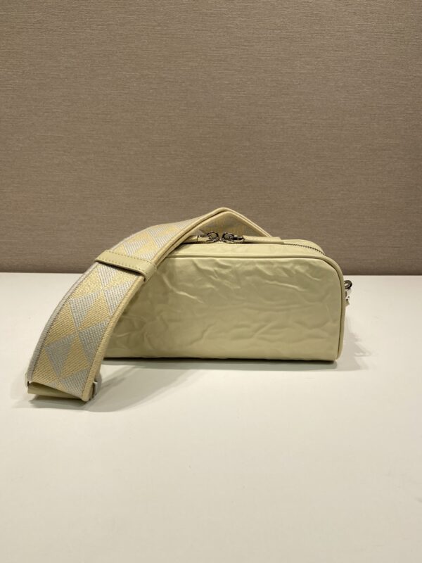 Prada Nappa antique leather multi-pocket shoulder bag
