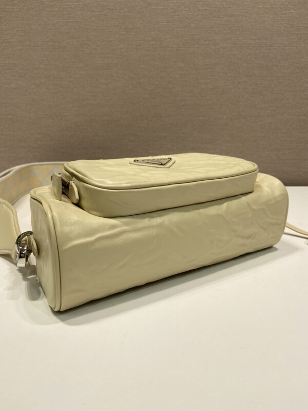 Prada Nappa antique leather multi-pocket shoulder bag