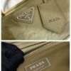 Prada Antique nappa leather multi-pocket top-handle bag