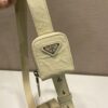 Prada antique nappa leather top handle bag