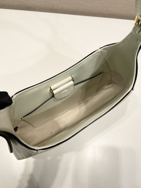 Prada Fabric and leather shoulder bag