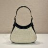 Prada Fabric and leather shoulder bag