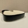 Prada Fabric and leather shoulder bag