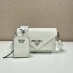 Prada Saffiano leather mini envelope bag