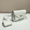 Prada Saffiano leather mini envelope bag