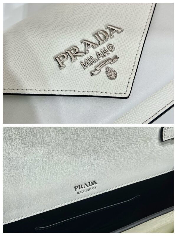 Prada Saffiano leather mini envelope bag