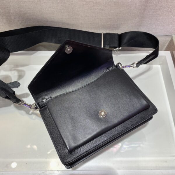 Prada Saffiano leather mini envelope bag