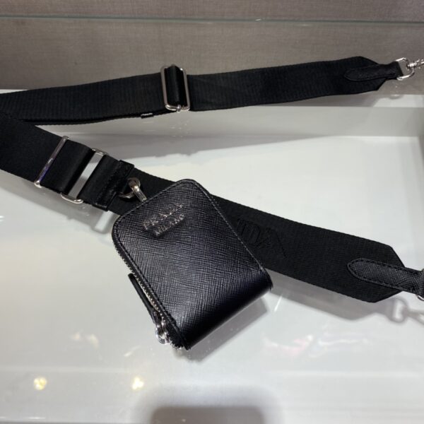 Prada Saffiano leather mini envelope bag