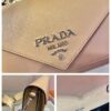 Prada Saffiano leather mini envelope bag