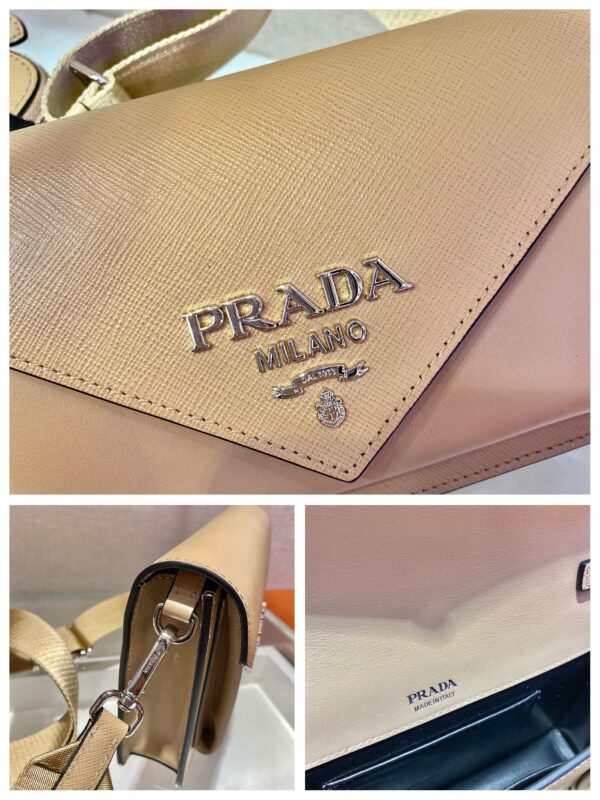 Prada Saffiano leather mini envelope bag