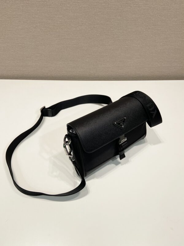 Prada Re-Nylon and leather shoulder bag