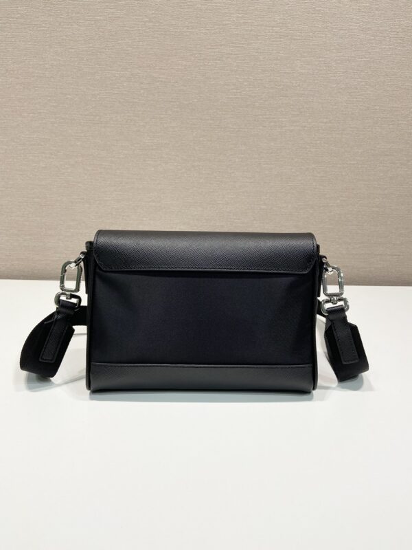 Prada Re-Nylon and leather shoulder bag