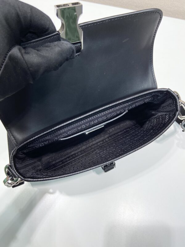 Prada Re-Nylon and leather shoulder bag