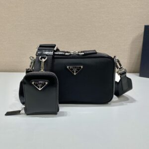 Prada Small Prada Brique leather bag