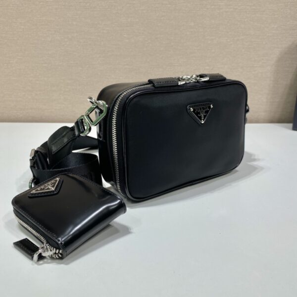 Prada Small Prada Brique leather bag